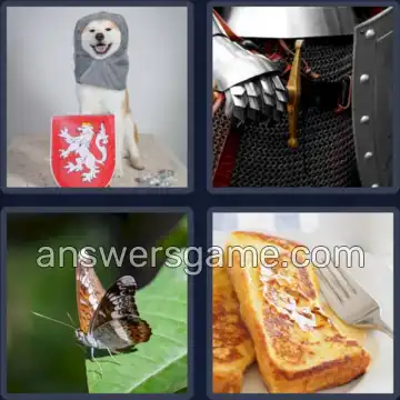 4 Bilder 1 Wort 6 Buchstaben RITTER