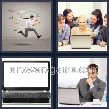 4 Bilder 1 Wort 6 Buchstaben LAPTOP
