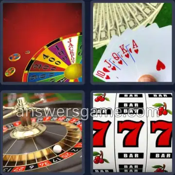 4 Bilder 1 Wort 6 Buchstaben CASINO