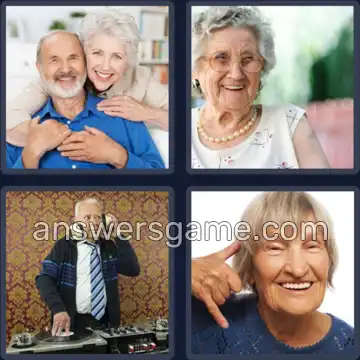 4 Bilder 1 Wort 6 Buchstaben SENIOR