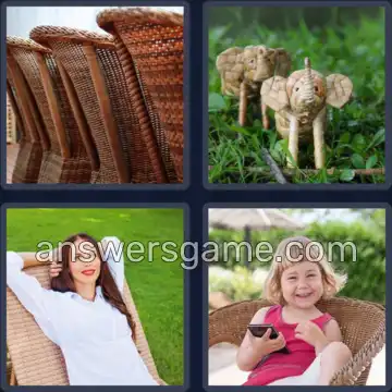 4 Bilder 1 Wort 6 Buchstaben RATTAN