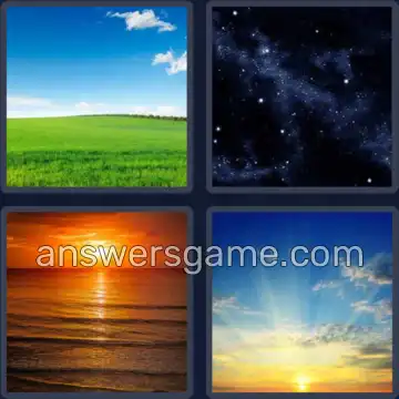 4 Bilder 1 Wort 6 Buchstaben HIMMEL