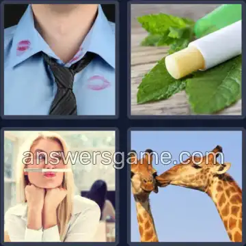 4 Bilder 1 Wort 6 Buchstaben LIPPEN