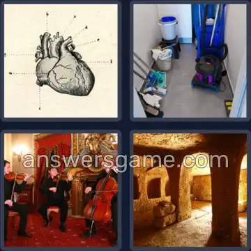 4 Bilder 1 Wort 6 Buchstaben KAMMER