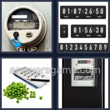 4 Bilder 1 Wort 6 Buchstaben ZÄHLER