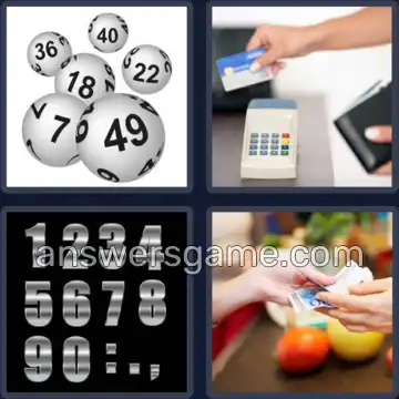 4 Bilder 1 Wort 6 Buchstaben ZAHLEN