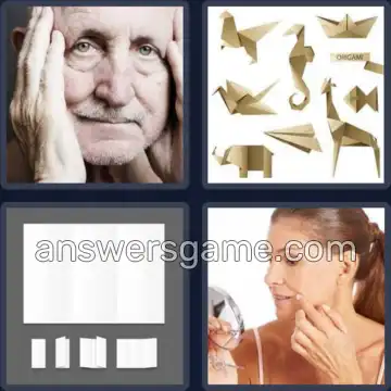 4 Bilder 1 Wort 6 Buchstaben FALTEN