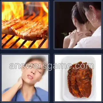 4 Bilder 1 Wort 6 Buchstaben NACKEN