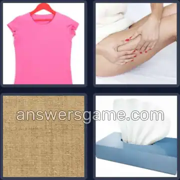 4 Bilder 1 Wort 6 Buchstaben GEWEBE