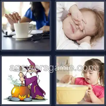 4 Bilder 1 Wort 6 Buchstaben RÜHREN