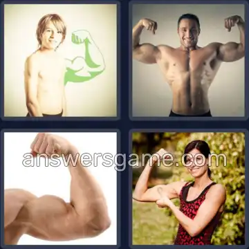 4 Bilder 1 Wort 6 Buchstaben BIZEPS