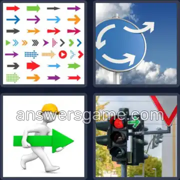 4 Bilder 1 Wort 6 Buchstaben RECHTS