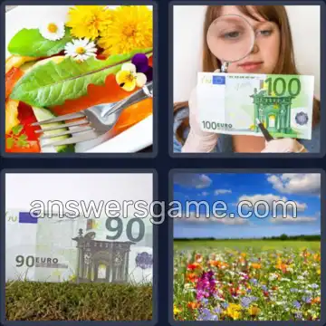 4 Bilder 1 Wort 6 Buchstaben BLÜTEN