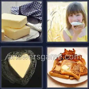 4 Bilder 1 Wort 6 Buchstaben BUTTER