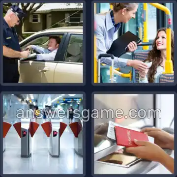 4 Bilder 1 Wort 6 Buchstaben TICKET