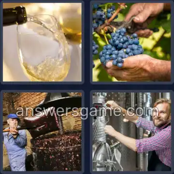 4 Bilder 1 Wort 6 Buchstaben WINZER