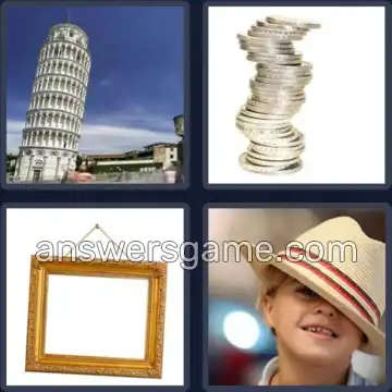 4 Bilder 1 Wort 6 Buchstaben SCHIEF