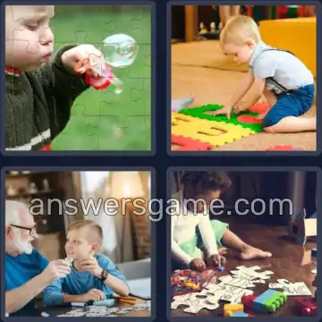 4 Bilder 1 Wort 6 Buchstaben PUZZLE