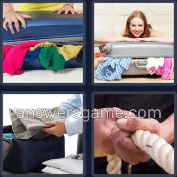 4 Bilder 1 Wort 6 Buchstaben PACKEN