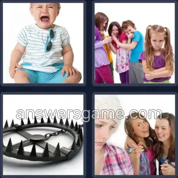 4 Bilder 1 Wort 6 Buchstaben GEMEIN