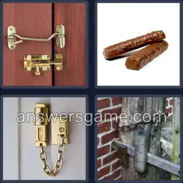 4 Bilder 1 Wort 6 Buchstaben RIEGEL