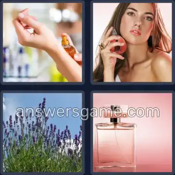 4 Bilder 1 Wort 6 Buchstaben PARFUM