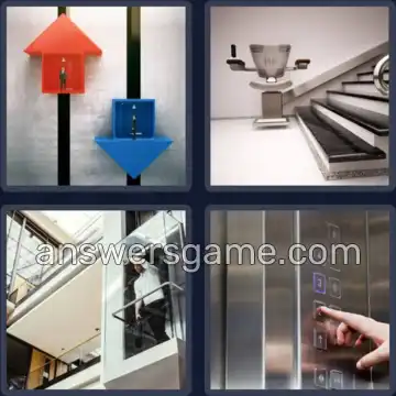 4 Bilder 1 Wort 6 Buchstaben AUFZUG