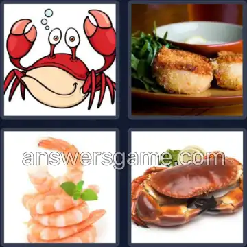 4 Bilder 1 Wort 6 Buchstaben KRABBE