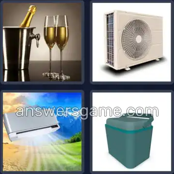 4 Bilder 1 Wort 6 Buchstaben KÜHLEN