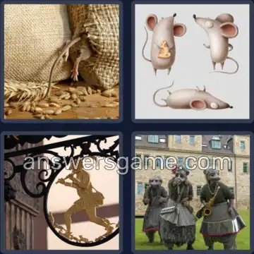 4 Bilder 1 Wort 6 Buchstaben RATTEN