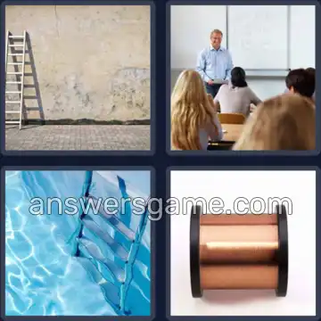 4 Bilder 1 Wort 6 Buchstaben LEITER
