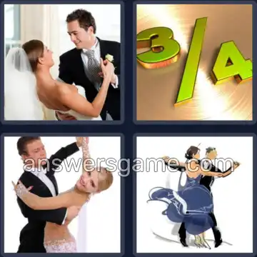 4 Bilder 1 Wort 6 Buchstaben WALZER