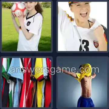 4 Bilder 1 Wort 6 Buchstaben TRIKOT