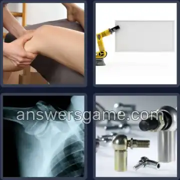 4 Bilder 1 Wort 6 Buchstaben GELENK