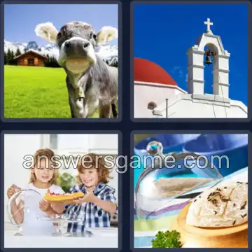 4 Bilder 1 Wort 6 Buchstaben GLOCKE