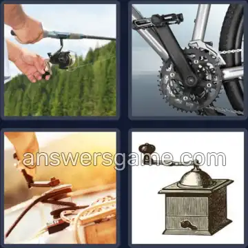 4 Bilder 1 Wort 6 Buchstaben KURBEL