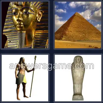 4 Bilder 1 Wort 6 Buchstaben PHARAO