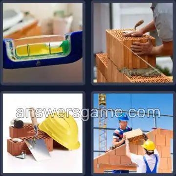 4 Bilder 1 Wort 6 Buchstaben MAURER