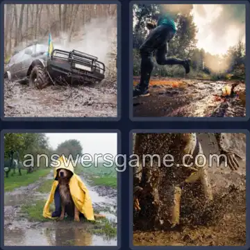 4 Bilder 1 Wort 6 Buchstaben MORAST