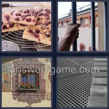 4 Bilder 1 Wort 6 Buchstaben GITTER