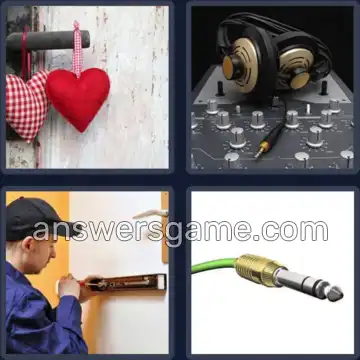 4 Bilder 1 Wort 6 Buchstaben KLINKE