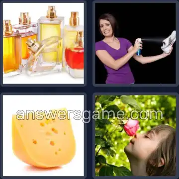 4 Bilder 1 Wort 6 Buchstaben GERUCH