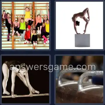 4 Bilder 1 Wort 6 Buchstaben TURNEN