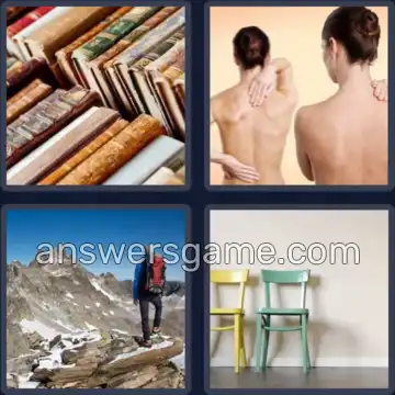 4 Bilder 1 Wort 6 Buchstaben RÜCKEN