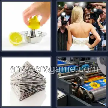 4 Bilder 1 Wort 6 Buchstaben PRESSE