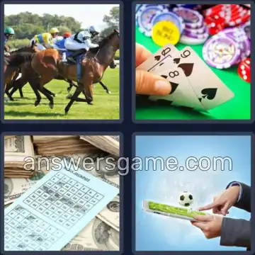 4 Bilder 1 Wort 6 Buchstaben WETTEN