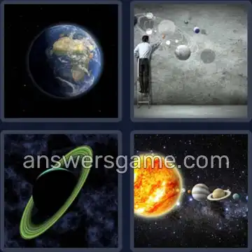 4 Bilder 1 Wort 6 Buchstaben PLANET
