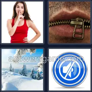 4 Bilder 1 Wort 6 Buchstaben STILLE