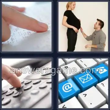 4 Bilder 1 Wort 6 Buchstaben TASTEN