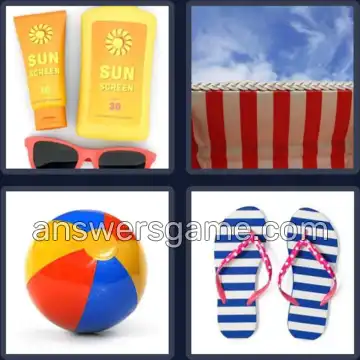 4 Bilder 1 Wort 6 Buchstaben STRAND